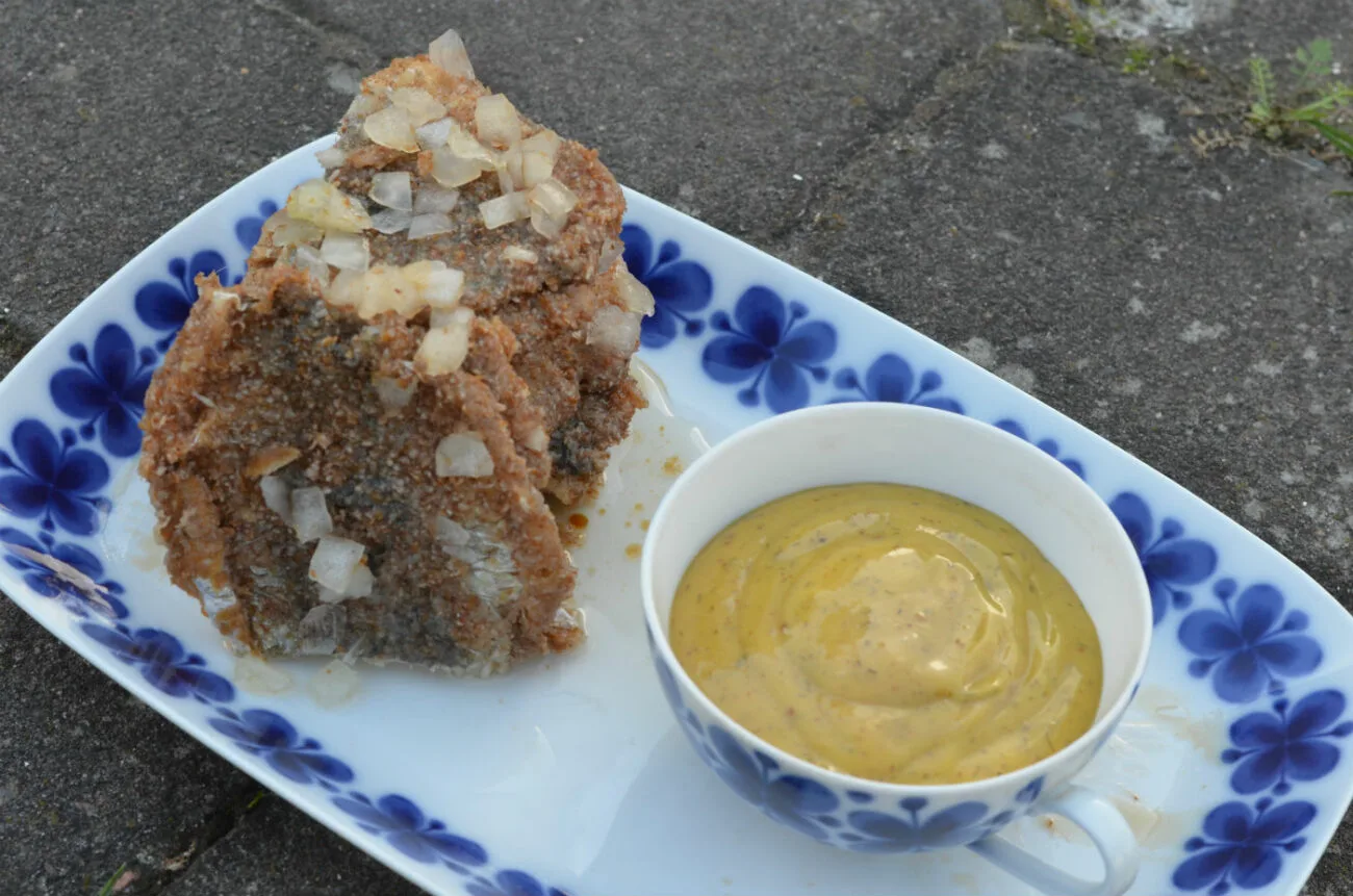 Stekt inlagd strömming